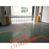 Installation of fence type automatic gate in Shaoxing, Binhai